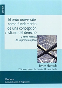 Books Frontpage El Ordo Universalis como fundamento de una concepción cristiana