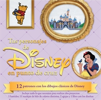 Books Frontpage Kit Tus personajes de Disney en punto de cruz