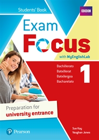 Books Frontpage Exam Focus 1 Student's Book With Myenglishlab
