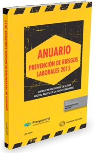 Books Frontpage Anuario de prevención de riesgos laborales 2015 (Papel + e-book)