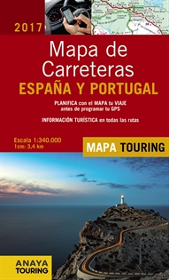 Books Frontpage Mapa de Carreteras de España y Portugal 1:340.000, 2017