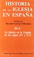 Front pageHistoria de la Iglesia en España. III/2: La Iglesia en la España de los siglos XV-XVI