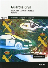 Books Frontpage Guardia Civil. Temario 1, ciencias jurídicas