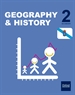 Front pageInicia Geography & History. 2.º ESO. Student's book. Galicia