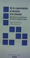 Front pageDe La Especulación Al Derecho A La Vivienda