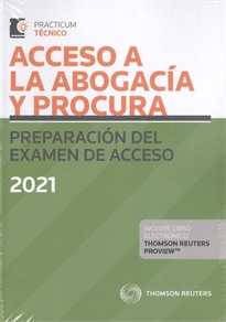 Books Frontpage Acceso a la Abogacía y Procura. Preparación del examen de acceso 2021 (Papel + e-book)