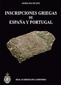 Books Frontpage Inscripciones griegas de España y Portugal