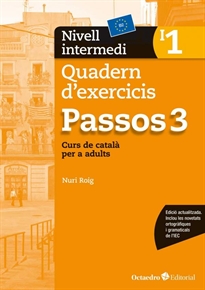 Books Frontpage Passos 3. Quadern d'exercicis. Nivell intermedi 1