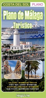 Books Frontpage Plano de Málaga. Turístico