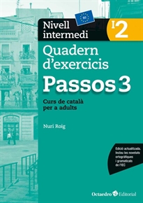 Books Frontpage Passos 3. Quadern d'exercicis. Nivell intermedi 2