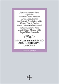 Books Frontpage Manual de derecho administrativo laboral