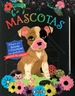 Portada del libro Mascotas. Dibujos para raspar y colorear