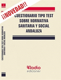 Books Frontpage Cuestionario tipo test sobre normativa sanitaria y social andaluza