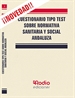 Front pageCuestionario tipo test sobre normativa sanitaria y social andaluza