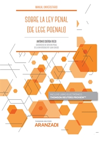 Books Frontpage Sobre la ley penal (De lege poenali) (Papel + e-book)