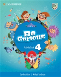 Books Frontpage Be Curious Level 4 Activity Book with Home Booklet