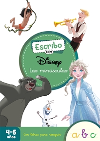 Books Frontpage Escribo con Disney. Las minúsculas (4-5 años) (Disney. Primeros aprendizajes)