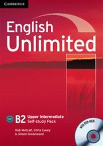 Books Frontpage English Unlimited Upper Intermediate Self-study Pack (Workbook with DVD-ROM)