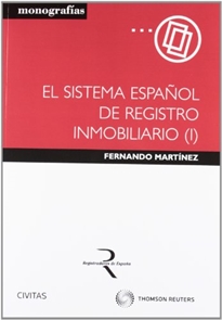 Books Frontpage El Sistema Español de Registro Inmobiliario (I)