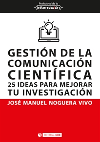 Books Frontpage Gestión de la comunicación científica