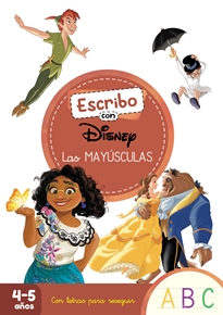 Books Frontpage Escribo con Disney. Las mayúsculas (4-5 años) (Disney. Primeros aprendizajes)