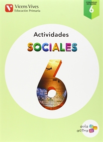 Books Frontpage Sociales 6 Madrid Actividades (Aula Activa)