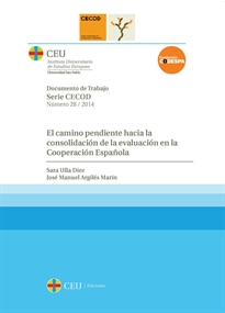 Books Frontpage El camino pendiente hacia la consolidación de la evaluación en la cooperación española