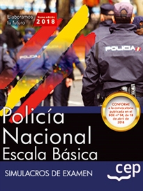 Books Frontpage Policía Nacional Escala Básica. Simulacros de Examen
