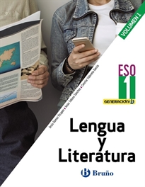 Books Frontpage Generación B Lengua y Literatura 1 ESO 3 volúmenes