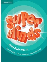 Books Frontpage Super Minds Level 3 Class Audio CDs (3)