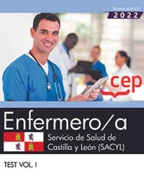 Books Frontpage Enfermero/a. Servicio de Salud de Castilla y León (SACYL). Test Vol. I