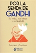 Front pagePor la senda de Gandhi