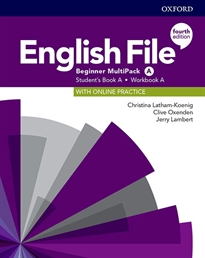 Books Frontpage English File 4th Edition Beginner. Multipack A