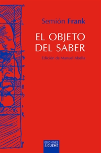 Books Frontpage El objeto del saber