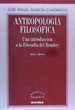 Front pageAntropología filosófica