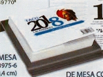 Books Frontpage TACO CALENDARIO S.C. 2018 de mesa sin soporte