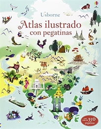 Books Frontpage Atlas ilustrado con pegatinas