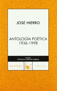 Books Frontpage Antología poética (1936-1998)