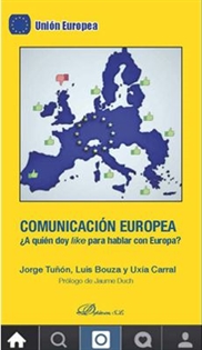 Books Frontpage Comunicación europea. ¿A quién doy like para hablar con Europa?