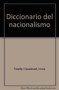 Books Frontpage Diccionario del nacionalismo