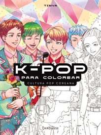 Books Frontpage K-POP para colorear