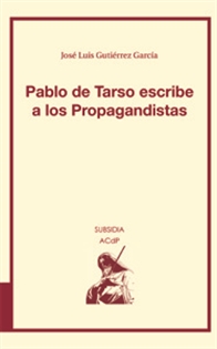 Books Frontpage Pablo de Tarso escribe a los propagandistas