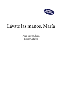 Books Frontpage Lávate las manos, María