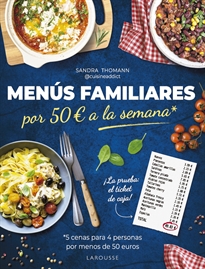 Books Frontpage Menús familiares por 50 euros a la semana
