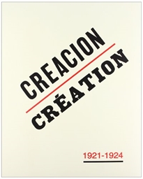 Books Frontpage Creación/Création: 1921-1924