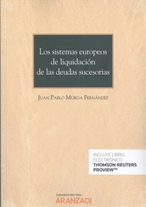 Books Frontpage Los Sistemas europeos de liquidación de las deudas sucesorias (Papel + e-book)