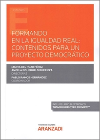 Books Frontpage Formando en la igualdad real: contenidos para un proyecto democrático (Papel + e-book)