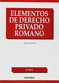 Books Frontpage Elementos de derecho privado romano