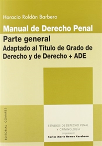 Books Frontpage MANUAL DE DERECHO PENAL PARTE GENERAL