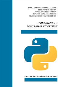 Books Frontpage Aprendiendo a programar en Python